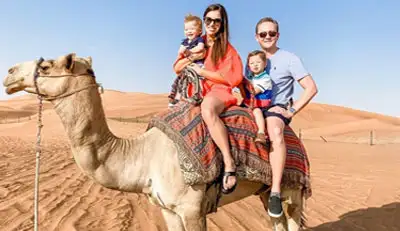 Is Camel Trekking Safe in Abu Dhabi? Can Kids Do It?