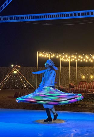 Tanoura Show camp activity