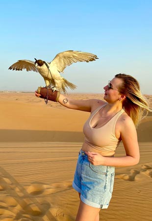 Falcon Photoshoot camp activity