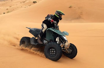 Sunset Quad Bike Safari Abu Dhabi