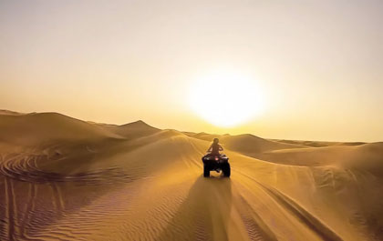 Sunrise Desert Safari Abu Dhabi