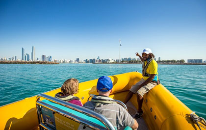 Sightseeing Yellow Boat Abu Dhabi